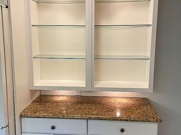 Shelves in Kitchen