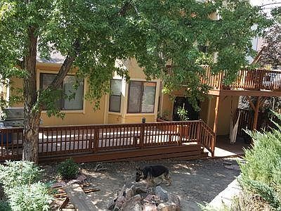 Rear of home. Faces East.