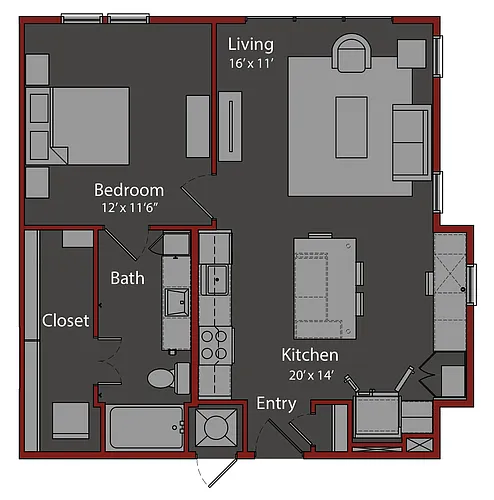 Floor plan A7