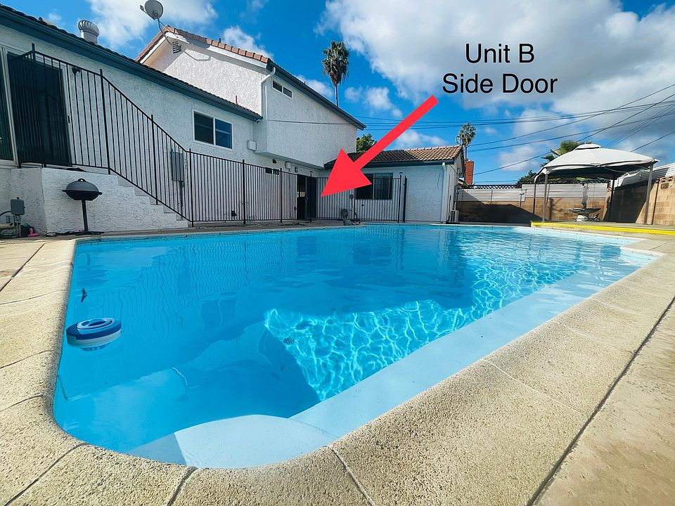 Unit B - Pool Entrance