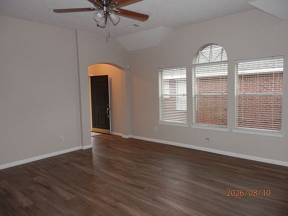 Side view of family room