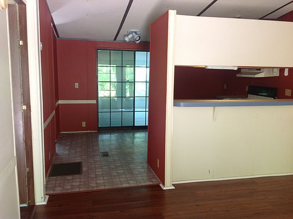 Front door to kitchen