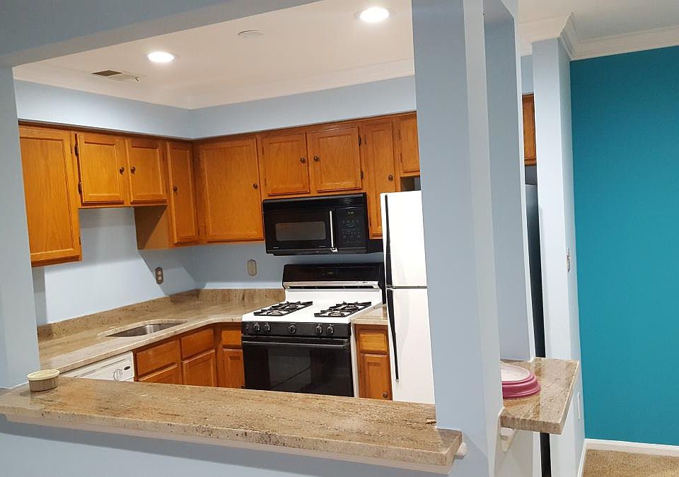 Kitchen View from Living