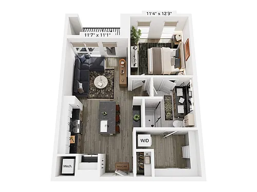 Floor plan A1