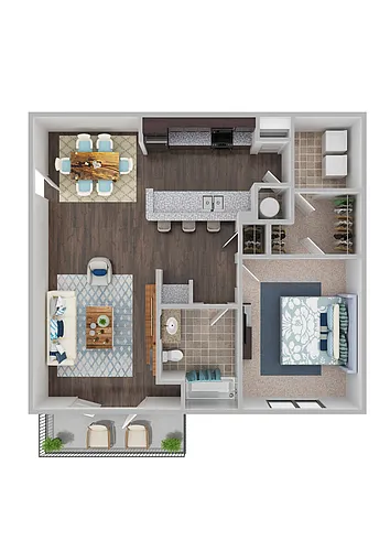 Floor plan Athens Patio