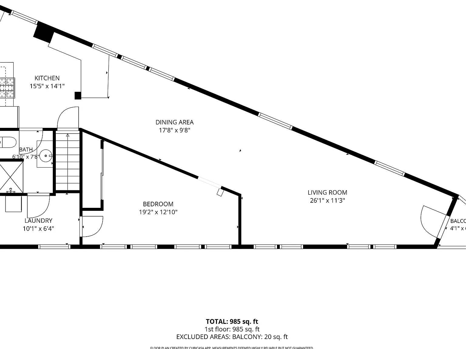1 bed, 985 sqft, $2,375 — Photo 3
