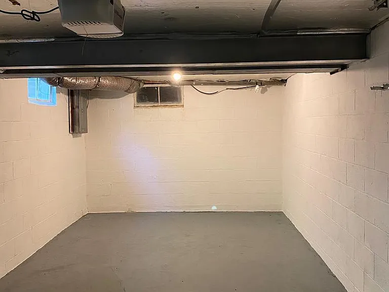 Basement storage area
