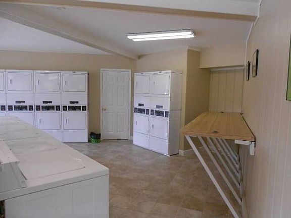 New laundry facility.