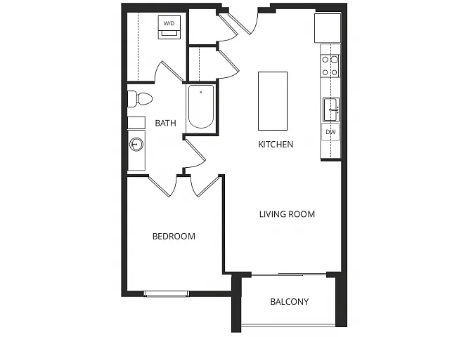 Floor plan Los Angeles
