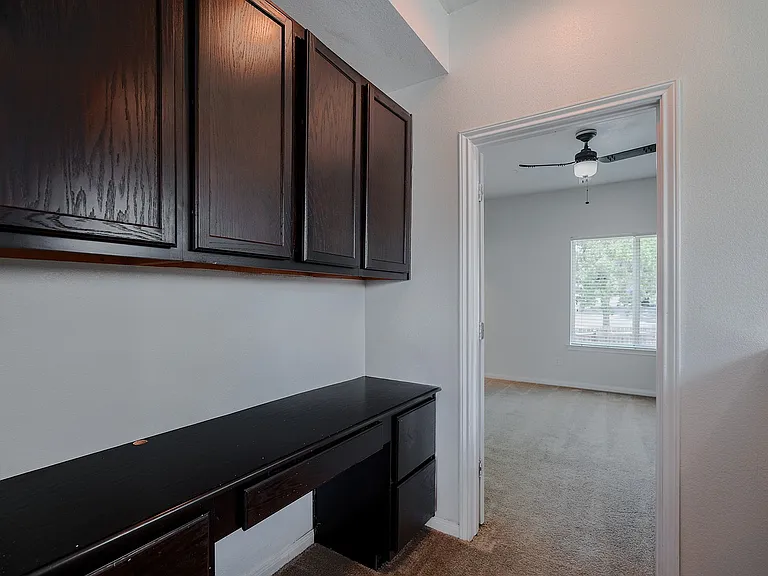 Belcara Luxury Townhomes Built-in Office Area