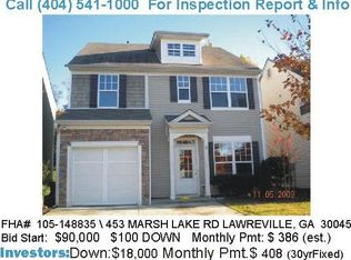 453 Marsh Lake Rd, Lawrenceville, GA 30045