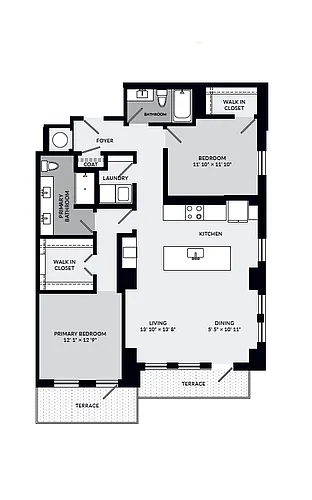 Floor plan The Reagan