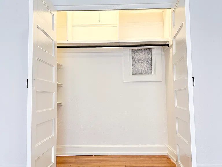 Bedroom Closet (facing north)