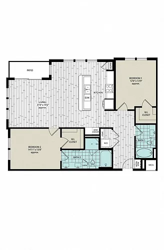 Floor plan B4