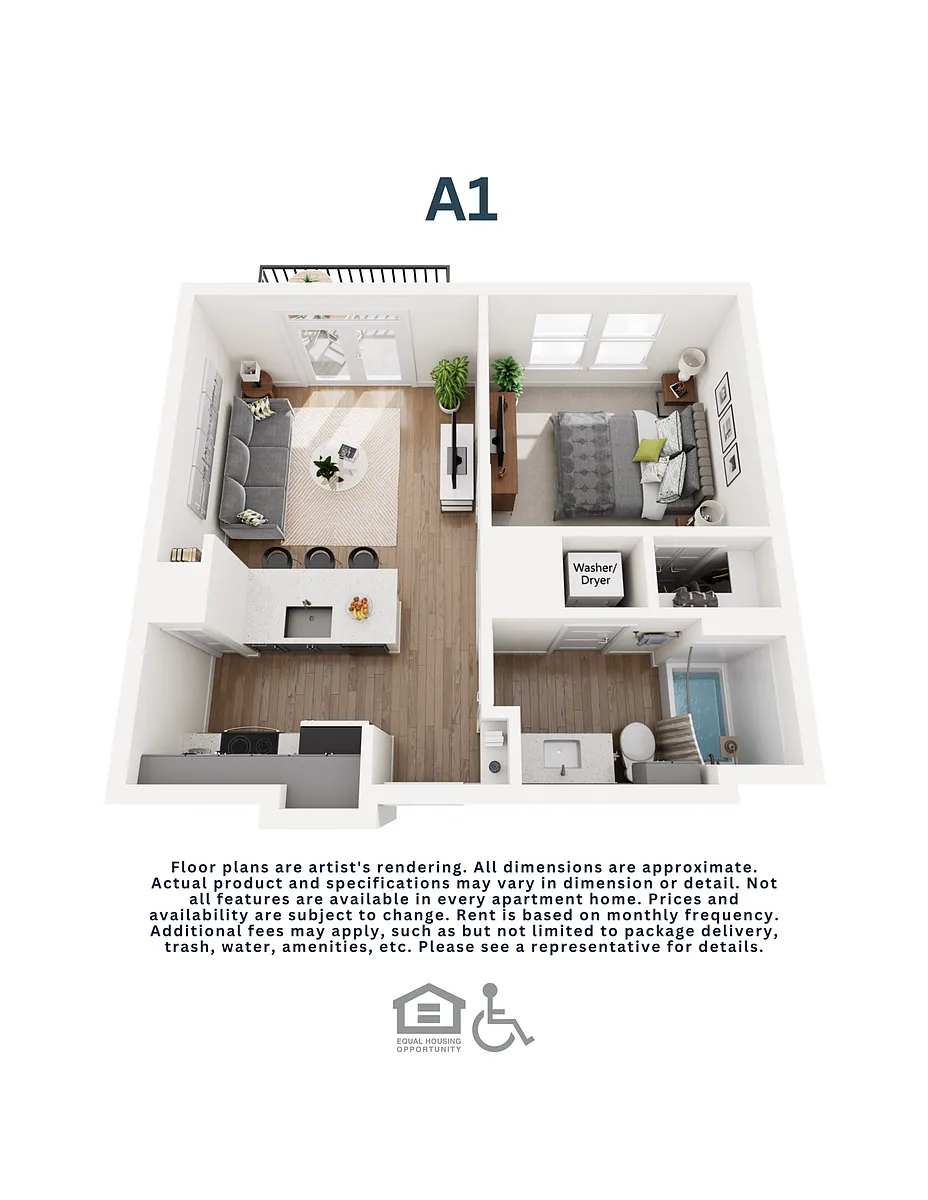 Floor plan A1