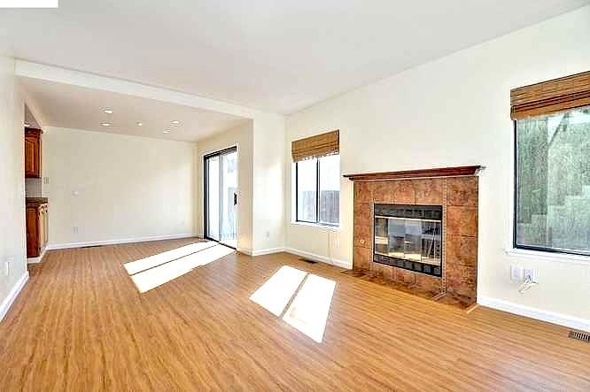 Plenty of light though French windows and Patio sliders.