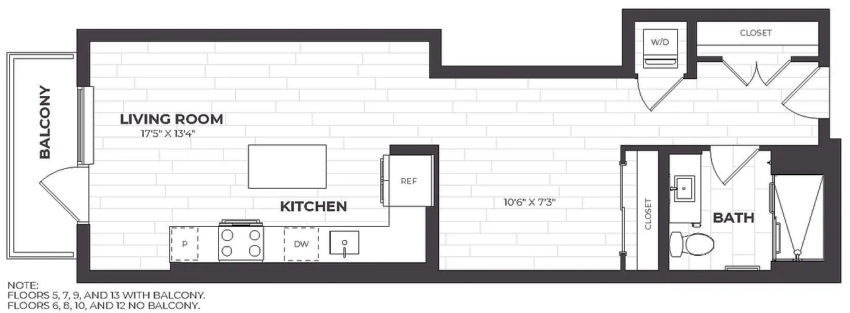 Floor plan Studio- 04A