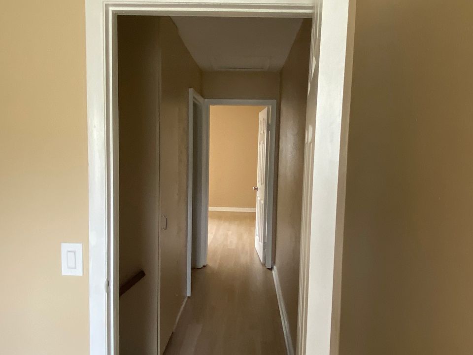 Upstairs hallway from bedroom 1