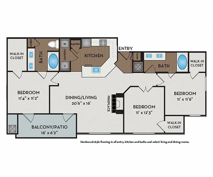 Floor plan Evelynton