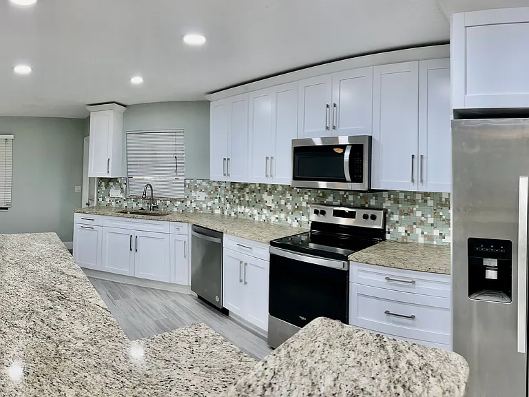 Renovated kitchen