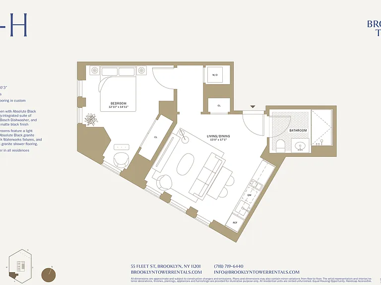 55 Fleet St #38H — Photo 8
