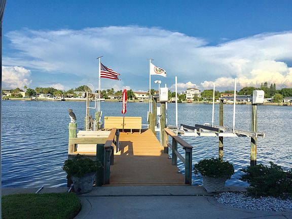 Dock and 9,000 lb boat lift