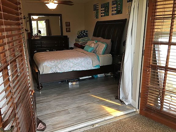 French doors off master