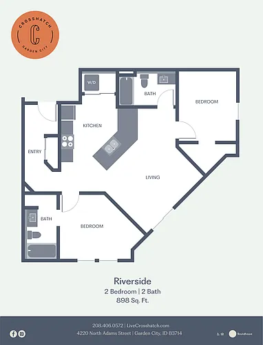 Floor plan Riverside