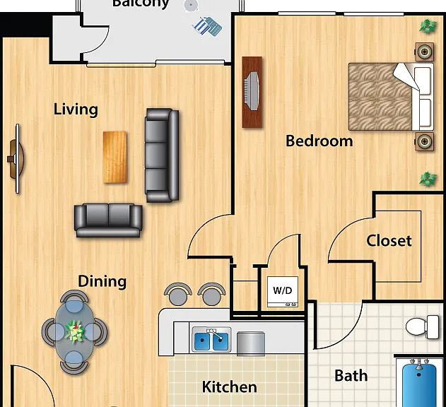 B3 Floorplan Diagram