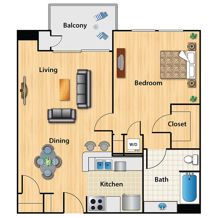 Floor plan B3
