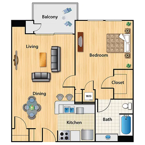 Floor plan B3