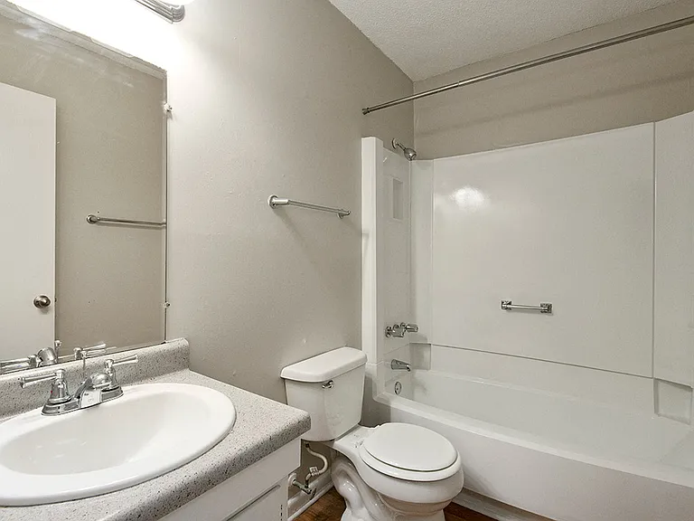 Newly updated bathrooms