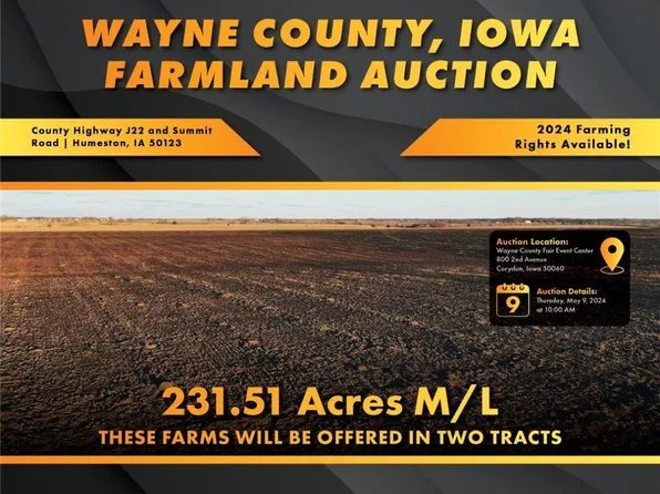 0 County Highway J22, Humeston, IA 50123