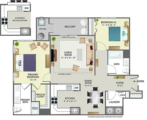 Floor plan Santa Fe