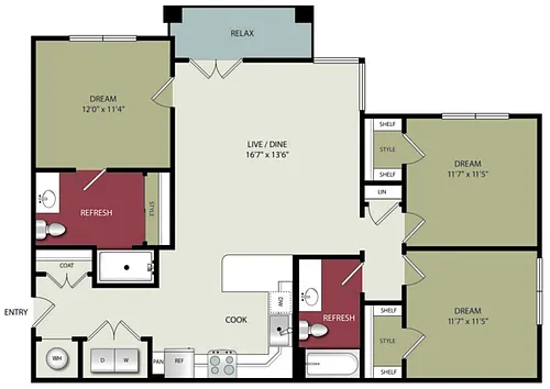 Floor plan C2A