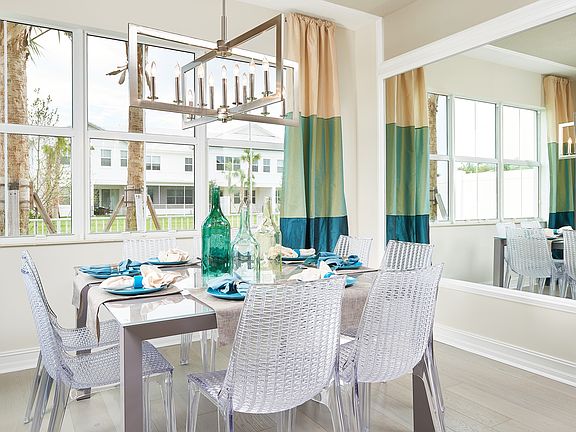 Cozy dining area