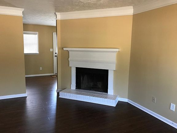 Fireplace in family room