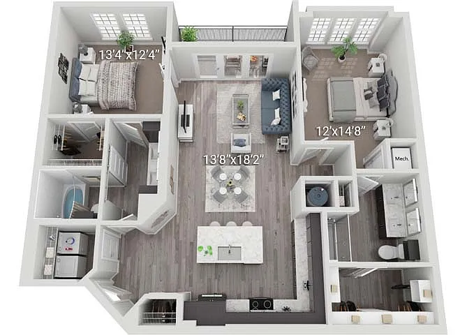 Floor plan Blazer