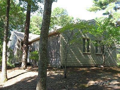 This condo is set on a slight knoll.