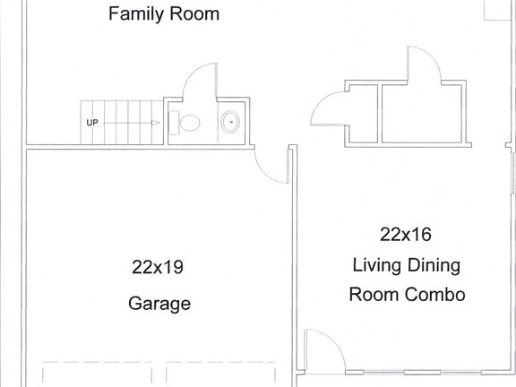 Downstairs Floorplan