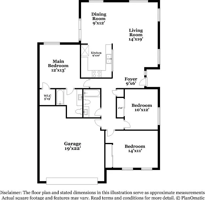 3 bed, 2.0 bath, 1308 sqft, $2,330 — Photo 2