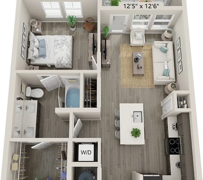 A2 floor plan Trails at Hunters Lake