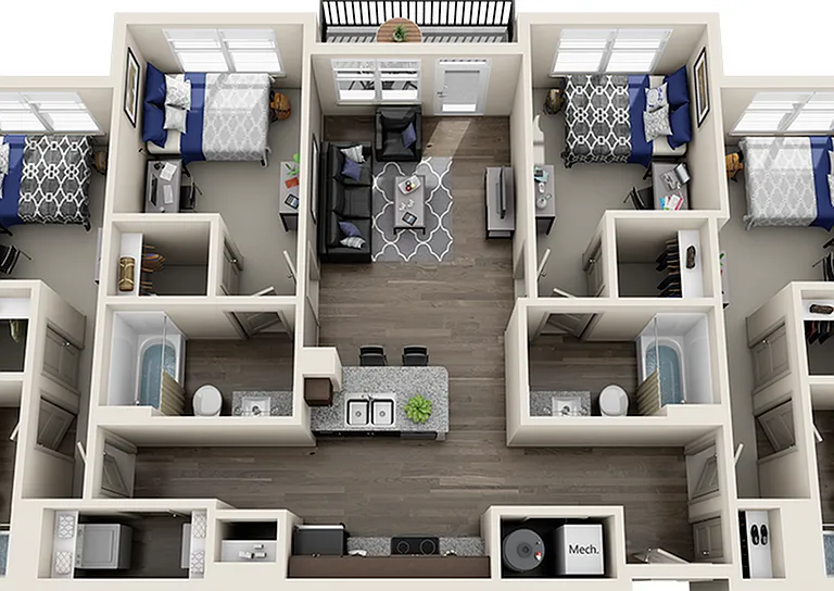 D2 Signature 1505 Apartments Near NC State University Raleigh North Carolina NCSU