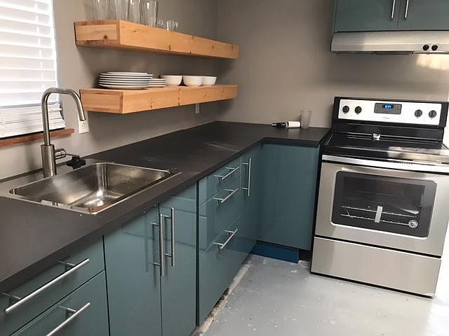 brand new modern kitchen