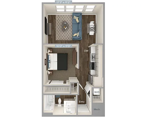 Floor plan S2-D1-594