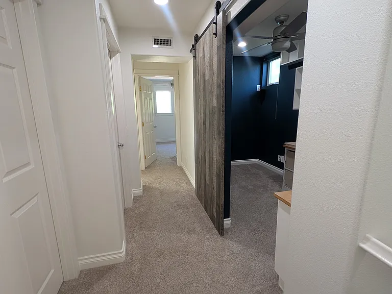 2nd floor landing and office entry