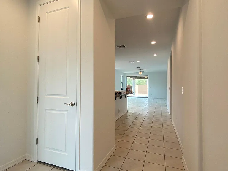 Entry from front door