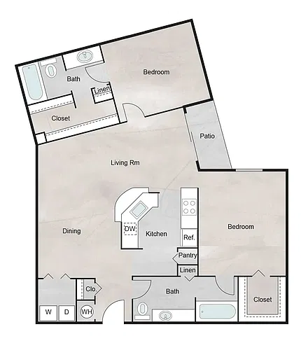Floor plan B3R