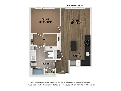 Floor plan A112