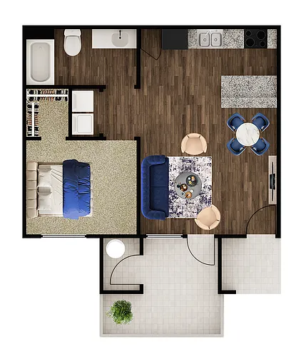 Floor plan A1